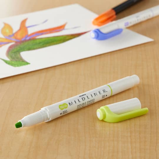 Zebra mildliner double ended highlighter reviews Outlet